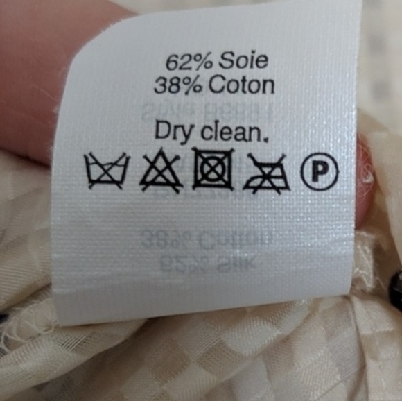 Madewell floral stamp pintuck top - Picture 9 of 9